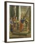 David Anointed King by Samuel, 1647, Detail-Claude Lorraine-Framed Giclee Print