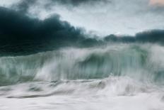 Storm Crashing-David Baker-Photographic Print