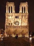 The Famous Cathedral of Notre Dame in Paris after the Rain, France-David Bank-Photographic Print