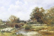 A Warwickshire Streamlet, 1896-David Bates-Giclee Print