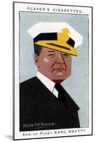 David Beatty, 1st Earl Beatty, Admiral, 1926-Alick PF Ritchie-Mounted Giclee Print