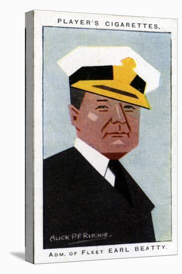 David Beatty, 1st Earl Beatty, Admiral, 1926-Alick PF Ritchie-Stretched Canvas