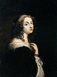 Portrait of Queen Christina of Sweden (1626-168), C. 1650-David Beck-Giclee Print