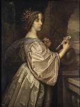 Portrait of Queen Christina of Sweden (1626-168), C. 1650-David Beck-Stretched Canvas