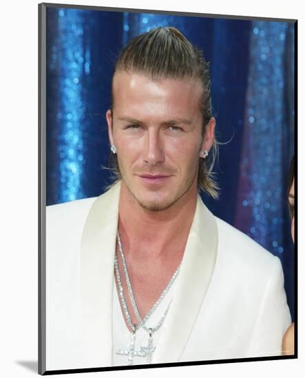 David Beckham-null-Mounted Photo