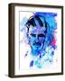 David Beckham-Nelly Glenn-Framed Art Print