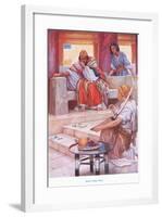 David before Saul-Arthur A. Dixon-Framed Giclee Print