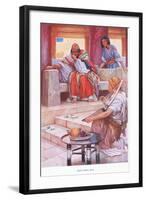 David before Saul-Arthur A. Dixon-Framed Giclee Print