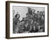 David Ben-Gurion, at a Jerusalem Camp of Soldiers of the Haganah, the Jewish Fighting Force-null-Framed Photo