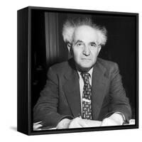 David Ben-Gurion-Ralph Morse-Framed Stretched Canvas