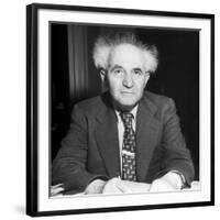 David Ben-Gurion-Ralph Morse-Framed Photographic Print