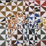 The Mud Bath-David Bomberg-Stretched Canvas