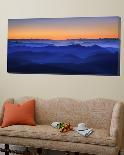 Misty Mountains-David Bouscarle-Framed Stretched Canvas