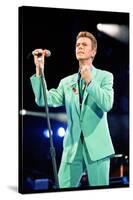 David Bowie at Freddie Mercury Tribute Concert for AIDS Awareness, Wembley Stadium, April 1992-null-Stretched Canvas