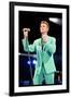David Bowie at Freddie Mercury Tribute Concert for AIDS Awareness, Wembley Stadium, April 1992-null-Framed Photographic Print