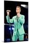 David Bowie at Freddie Mercury Tribute Concert for AIDS Awareness, Wembley Stadium, April 1992-null-Mounted Photographic Print