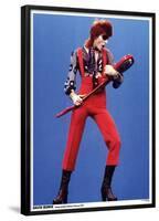 David Bowie- Holland 1974-null-Framed Poster