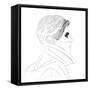 David Bowie II-Logan Huxley-Framed Stretched Canvas