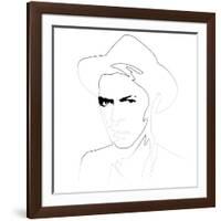 David Bowie III-Logan Huxley-Framed Art Print