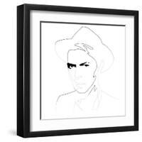 David Bowie III-Logan Huxley-Framed Art Print