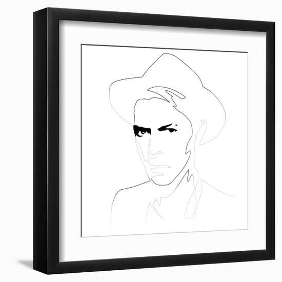 David Bowie III-Logan Huxley-Framed Art Print