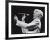 David Bowie Performing at Madison Square Garden-null-Framed Premium Photographic Print