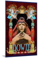 David Bowie Pharoah commemorative poster-null-Mounted Art Print