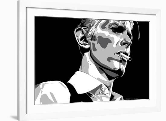 David Bowie - Thin White Duke-Emily Gray-Framed Giclee Print