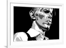 David Bowie - Thin White Duke-Emily Gray-Framed Giclee Print