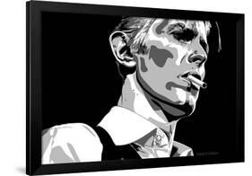 David Bowie - Thin White Duke-Emily Gray-Framed Giclee Print