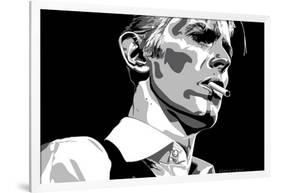 David Bowie - Thin White Duke-Emily Gray-Framed Giclee Print