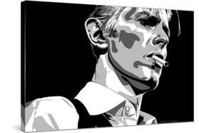 David Bowie - Thin White Duke-Emily Gray-Stretched Canvas