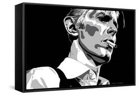 David Bowie - Thin White Duke-Emily Gray-Framed Stretched Canvas