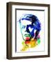 David Bowie Watercolor-Nelly Glenn-Framed Art Print