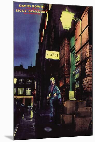 David Bowie - Ziggy Stardust-null-Mounted Poster