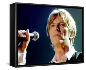 David Bowie-null-Framed Stretched Canvas