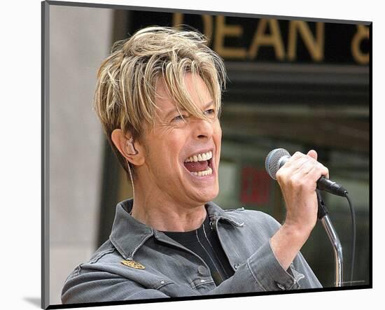 David Bowie-null-Mounted Photo