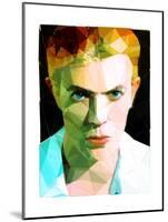 David Bowie-Enrico Varrasso-Mounted Art Print