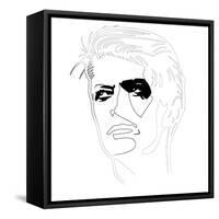 David Bowie-Logan Huxley-Framed Stretched Canvas