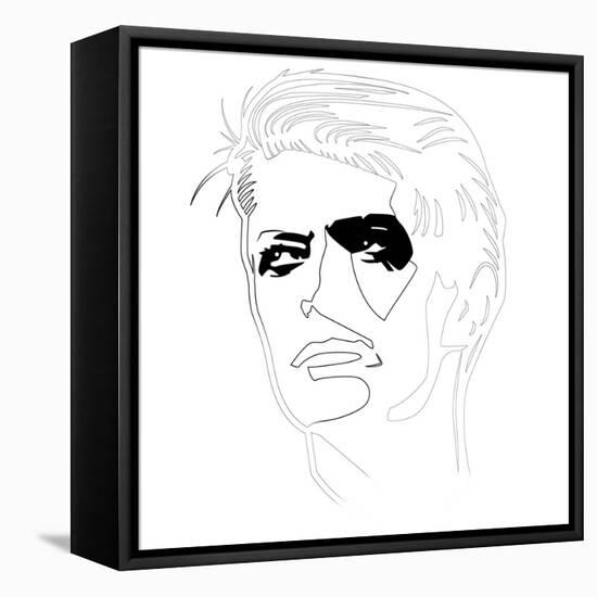 David Bowie-Logan Huxley-Framed Stretched Canvas