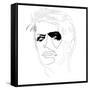 David Bowie-Logan Huxley-Framed Stretched Canvas