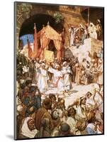David Bringing Ark into Jerusalem-William Brassey Hole-Mounted Premium Giclee Print