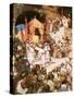David Bringing Ark into Jerusalem-William Brassey Hole-Stretched Canvas