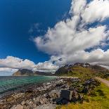 Utekleiv Beach, Lofoten Islands, Norway-David Broadbent-Photographic Print