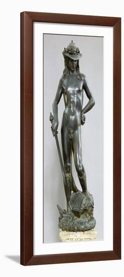 David, Bronze Sculpture-Donatello-Framed Giclee Print