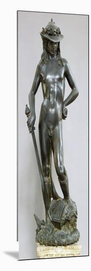 David, Bronze Sculpture-Donatello-Mounted Giclee Print