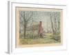David Burns's Cottage and the Washington Monument, Washington D.C., 1892-Walter Paris-Framed Giclee Print