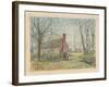 David Burns's Cottage and the Washington Monument, Washington D.C., 1892-Walter Paris-Framed Giclee Print