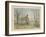 David Burns's Cottage and the Washington Monument, Washington D.C., 1892-Walter Paris-Framed Giclee Print