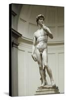 David, by Michelangelo-null-Stretched Canvas